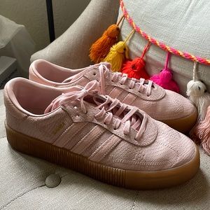 ADIDAS Samba soft pink. Like new